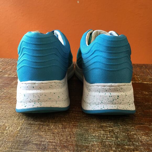 Align Lavoy Sneaker Womens 10 Turquoise Blue Nursing Comfort Orthopedic Nurse - Picture 3 of 9